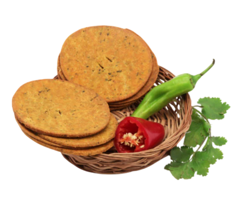 Dry Bhakhri Coriander Chilli